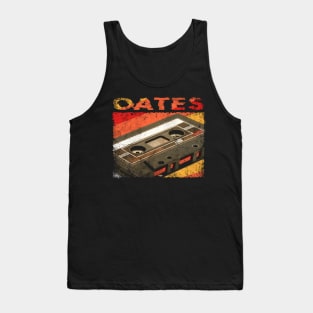 Retro Pattern Oates 80s 90s Birthday Style Music 70s Tank Top